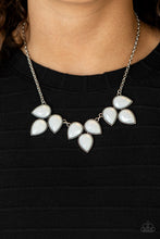 Load image into Gallery viewer, Prairie Fairytale - White necklace 2201

