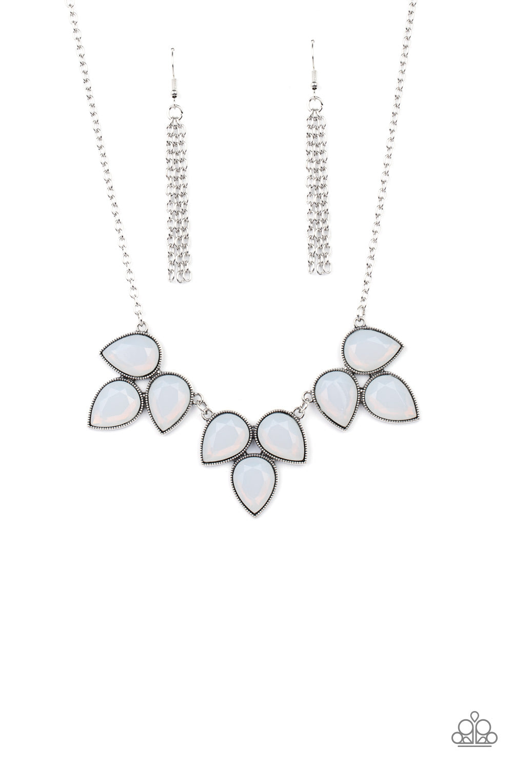 Prairie Fairytale - White necklace 2201