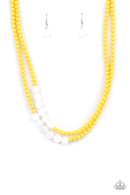 Load image into Gallery viewer, Extended STAYCATION - Yellow necklace B031
