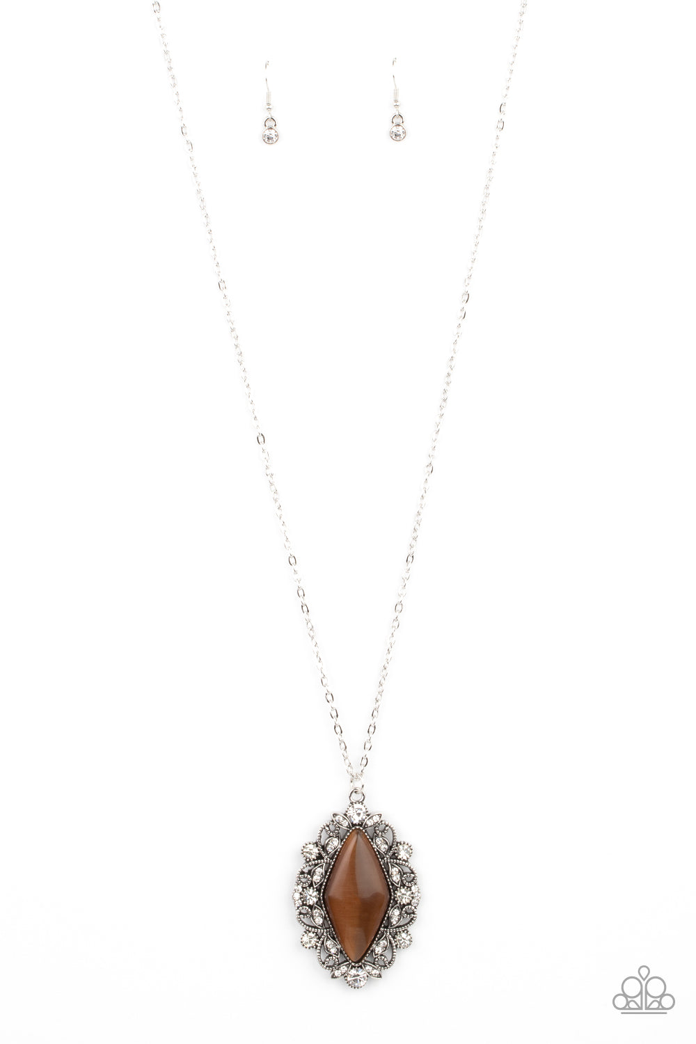 Exquisitely Enchanted - Brown necklace 2126