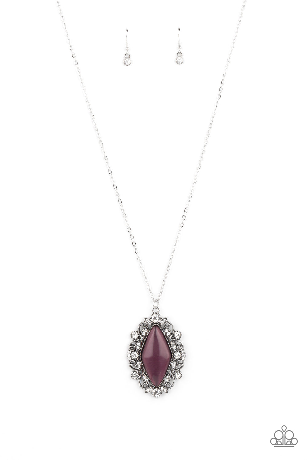 Exquisitely Enchanted - Purple necklace 2098