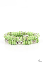 Load image into Gallery viewer, Desert Rainbow - Green bracelet F014
