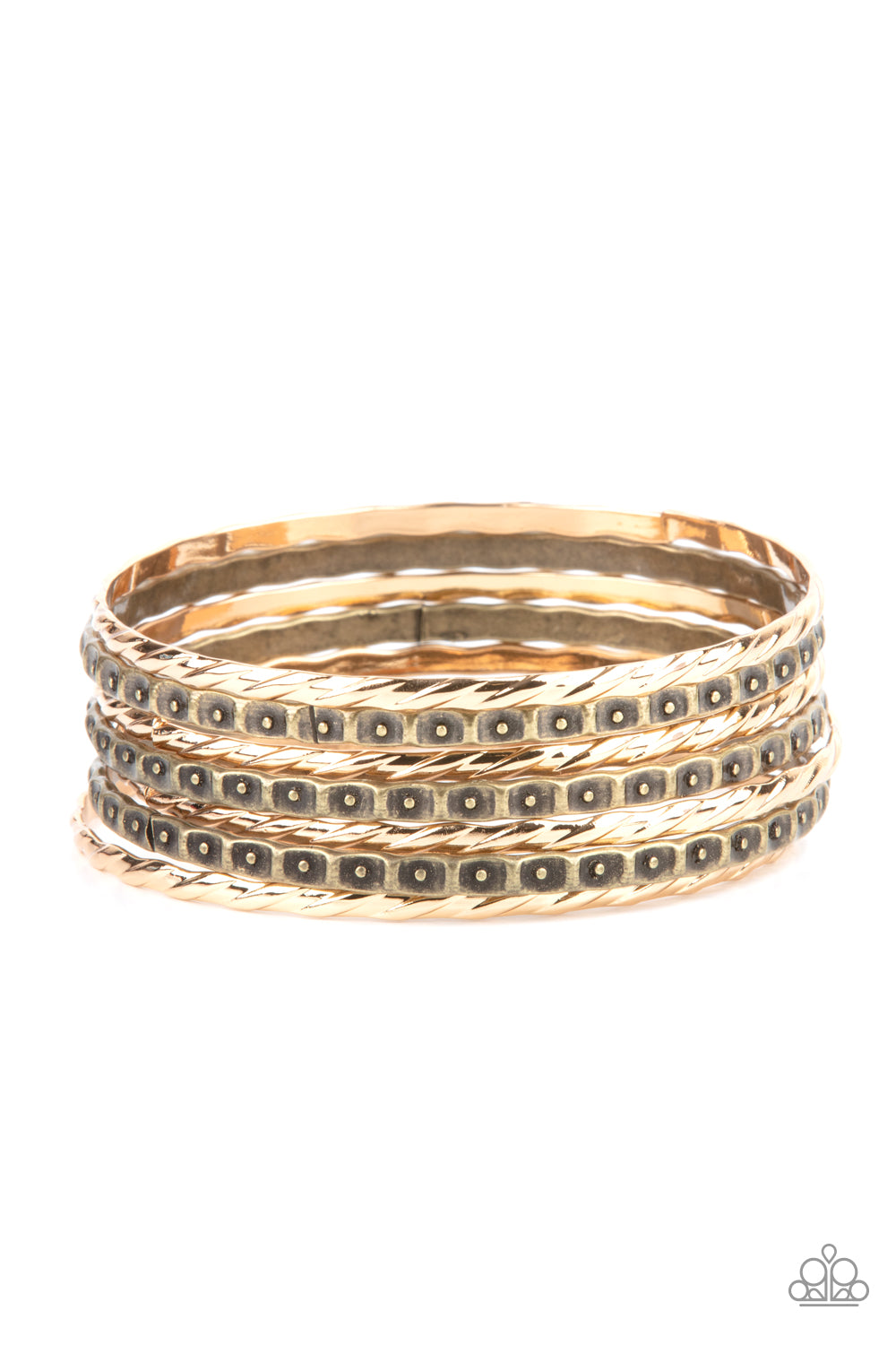 Back-To-Back Stacks - Multi bracelet 2194