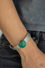 Load image into Gallery viewer, Mystical Magic - Green cuff bracelet 2211
