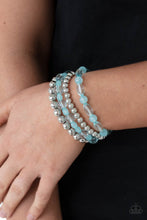 Load image into Gallery viewer, Delightfully Disco - Blue bracelet 2083

