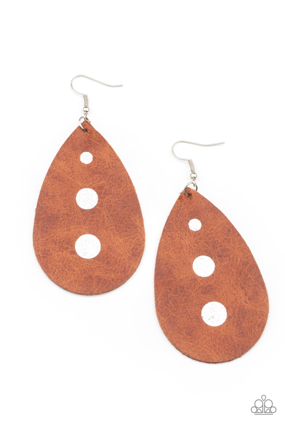 Rustic Torrent - Brown earring 2122