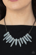 Load image into Gallery viewer, Ice Age Intensity - Black necklace 2173
