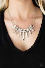 Load image into Gallery viewer, Dangerous Dazzle - White necklace 1669
