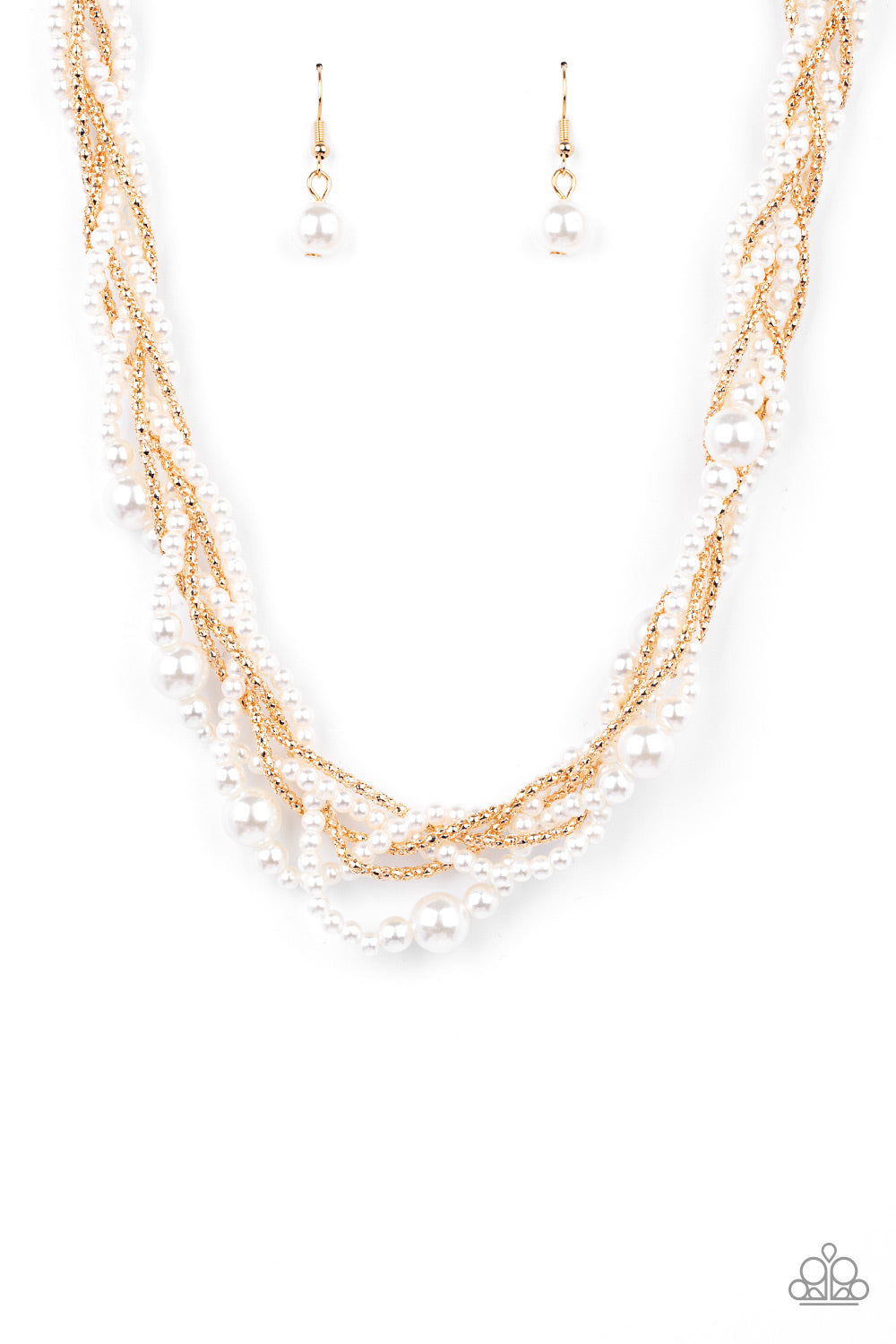 Royal Reminiscence - Gold necklace + Vintage Variation - Gold bracelet 2227