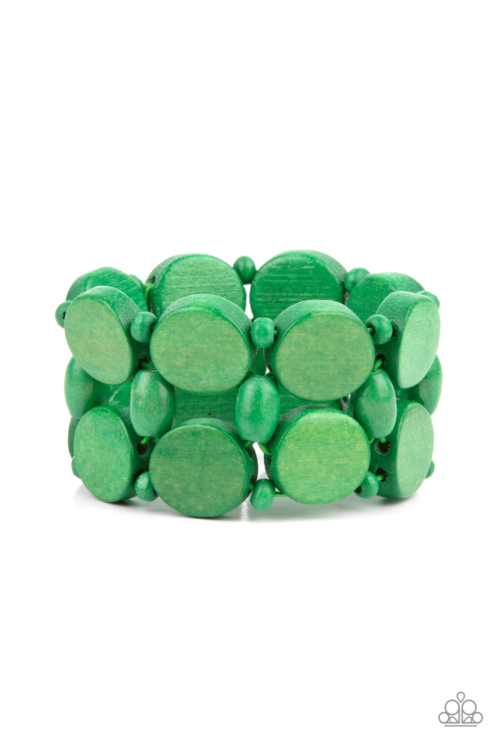 Beach Bravado - Green bracelet 2172