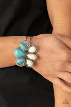 Load image into Gallery viewer, Botanical Badlands - White bracelet A062
