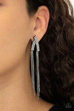 Load image into Gallery viewer, It Takes Two To TASSEL - Black post earring 1804
