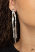 Load image into Gallery viewer, It Takes Two To TASSEL - White post earring 2195
