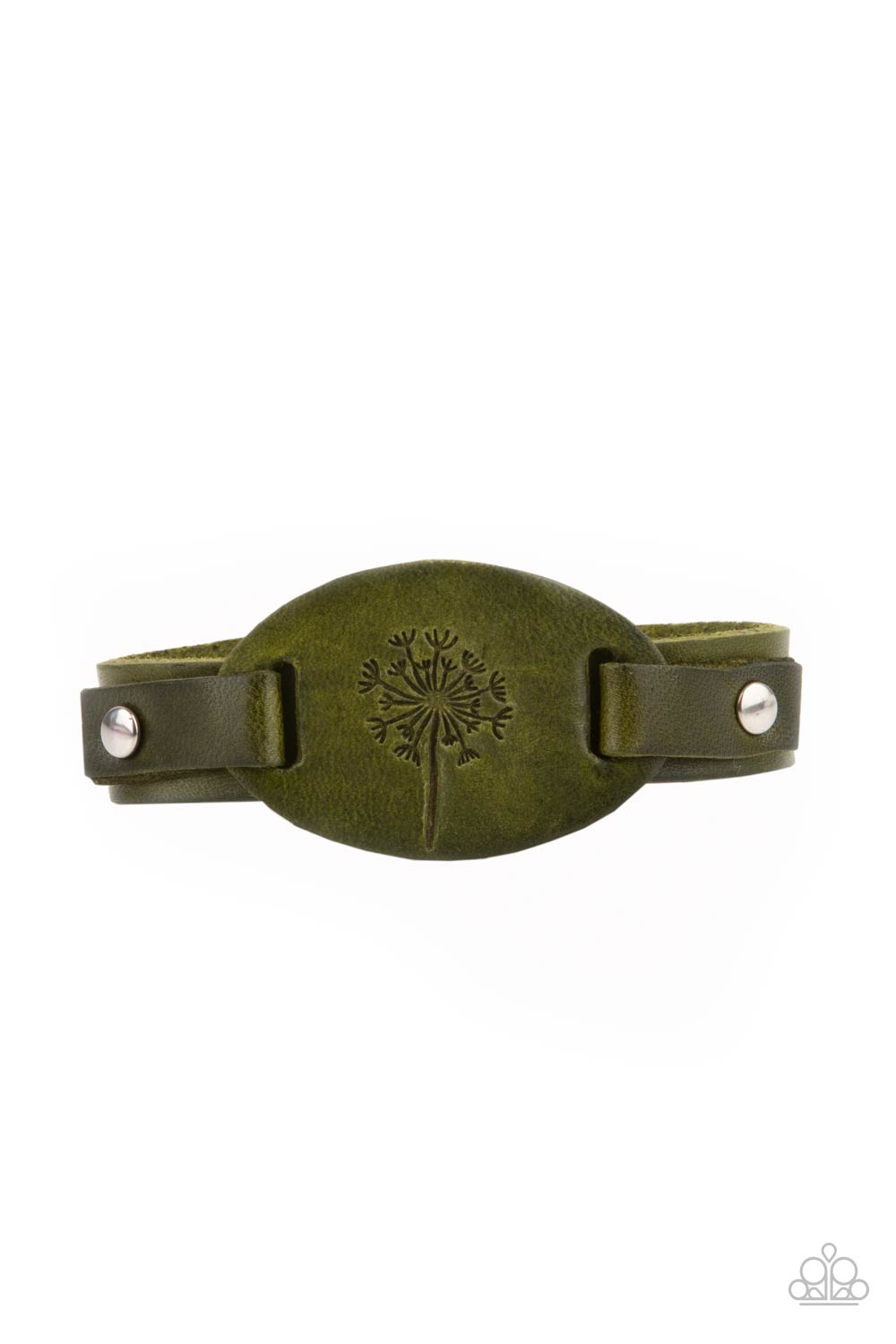 All Fine and DANDELION - Green urban bracelet 2124