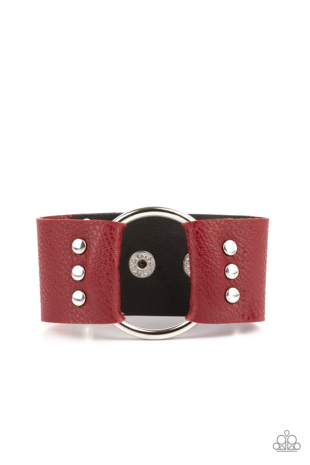 Moto Mayhem - Red bracelet B114