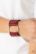 Load image into Gallery viewer, Moto Mayhem - Red bracelet B114
