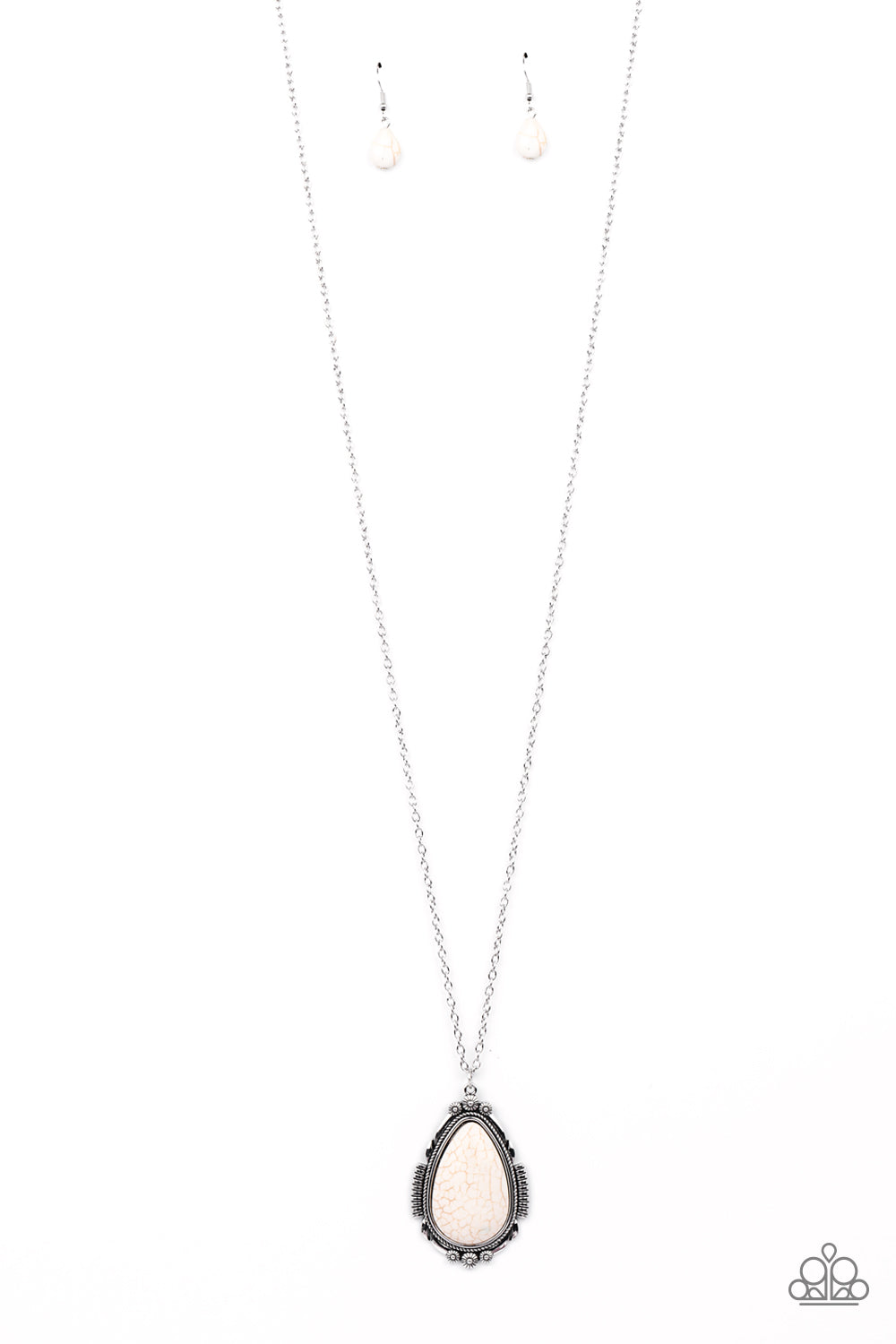 Western Fable - White necklace 2195