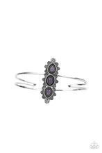Load image into Gallery viewer, Fairytale Flowerbeds - Purple bracelet B084 /C006
