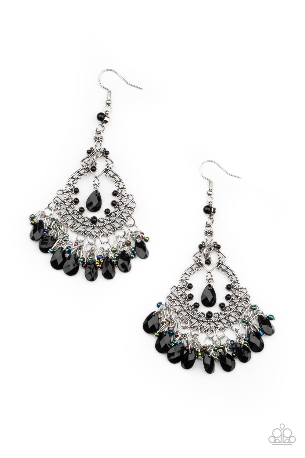 I'll Take That As A Compliment - Black earring A028