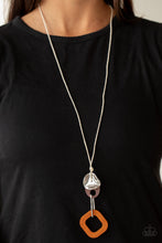 Load image into Gallery viewer, Top Of The WOOD Chain - Orange necklace 2168
