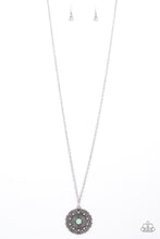 Load image into Gallery viewer, Opal Gardens - Green necklace 2113
