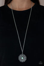 Load image into Gallery viewer, Opal Gardens - Green necklace 2113
