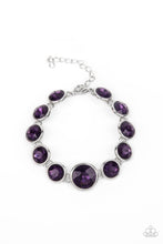 Load image into Gallery viewer, Lustrous Luminosity -  Purple bracelet 740

