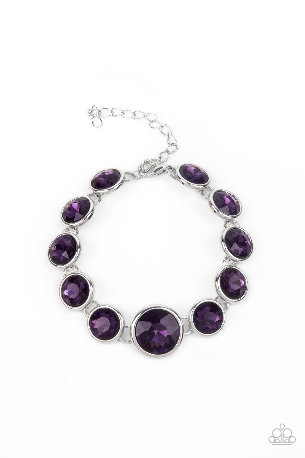 Lustrous Luminosity -  Purple bracelet 740