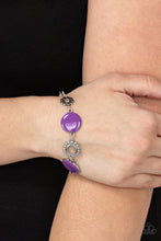 Load image into Gallery viewer, Garden Regalia - Purple bracelet 772
