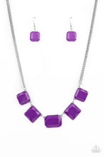 Load image into Gallery viewer, Instant Mood Booster - Purple necklace 1560
