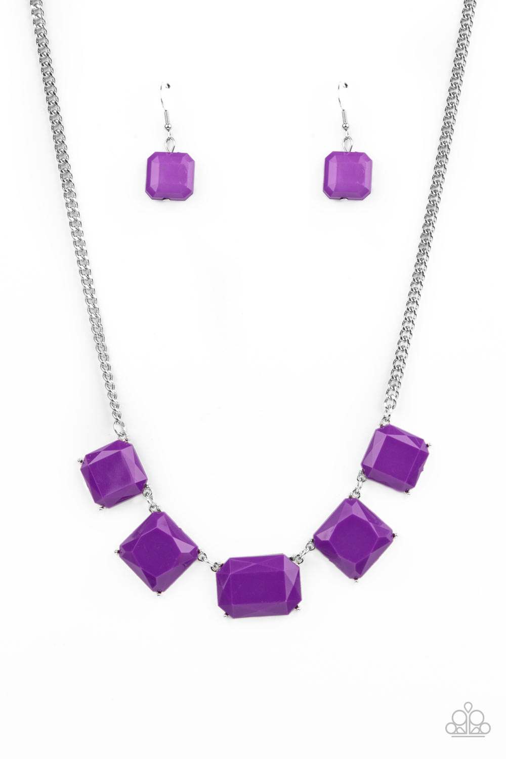 Instant Mood Booster - Purple necklace 1560