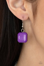 Load image into Gallery viewer, Instant Mood Booster - Purple necklace 1560
