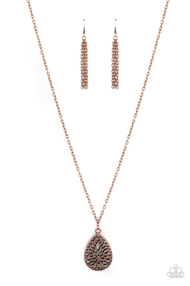 Garden Estate - Copper necklace 2234