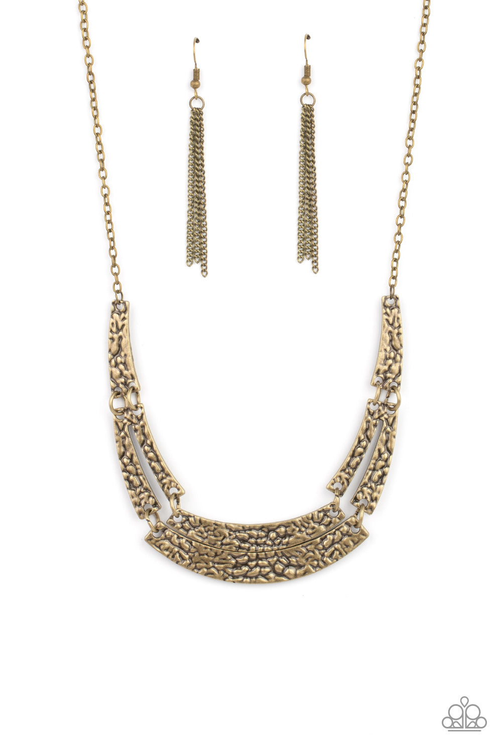 Stick To The ARTIFACTS - Brass necklace 2202