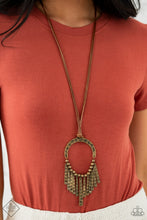 Load image into Gallery viewer, You Wouldn&#39;t FLARE! - brass necklace 2102
