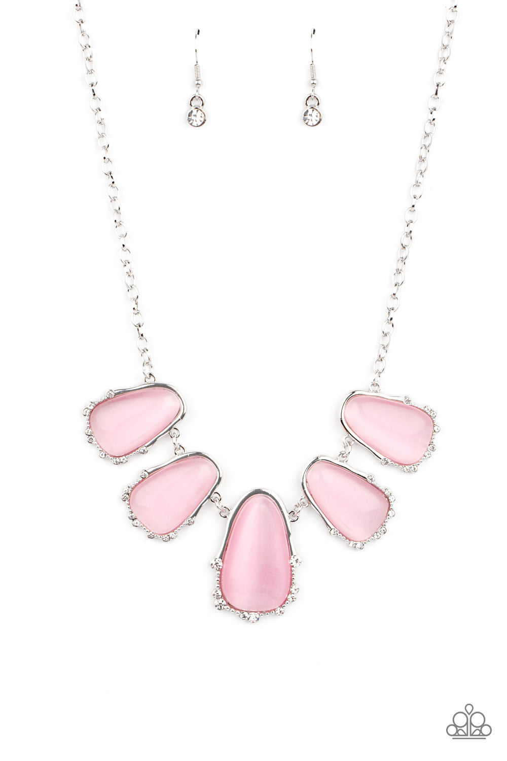 Newport Princess - Pink necklace A075V