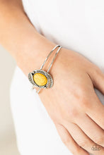 Load image into Gallery viewer, Living Off The BANDLANDS - Yellow cuff bracelet B109
