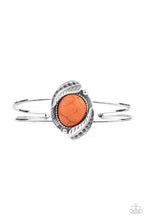 Load image into Gallery viewer, Living Off The BANDLANDS - Orange cuff bracelet 2081
