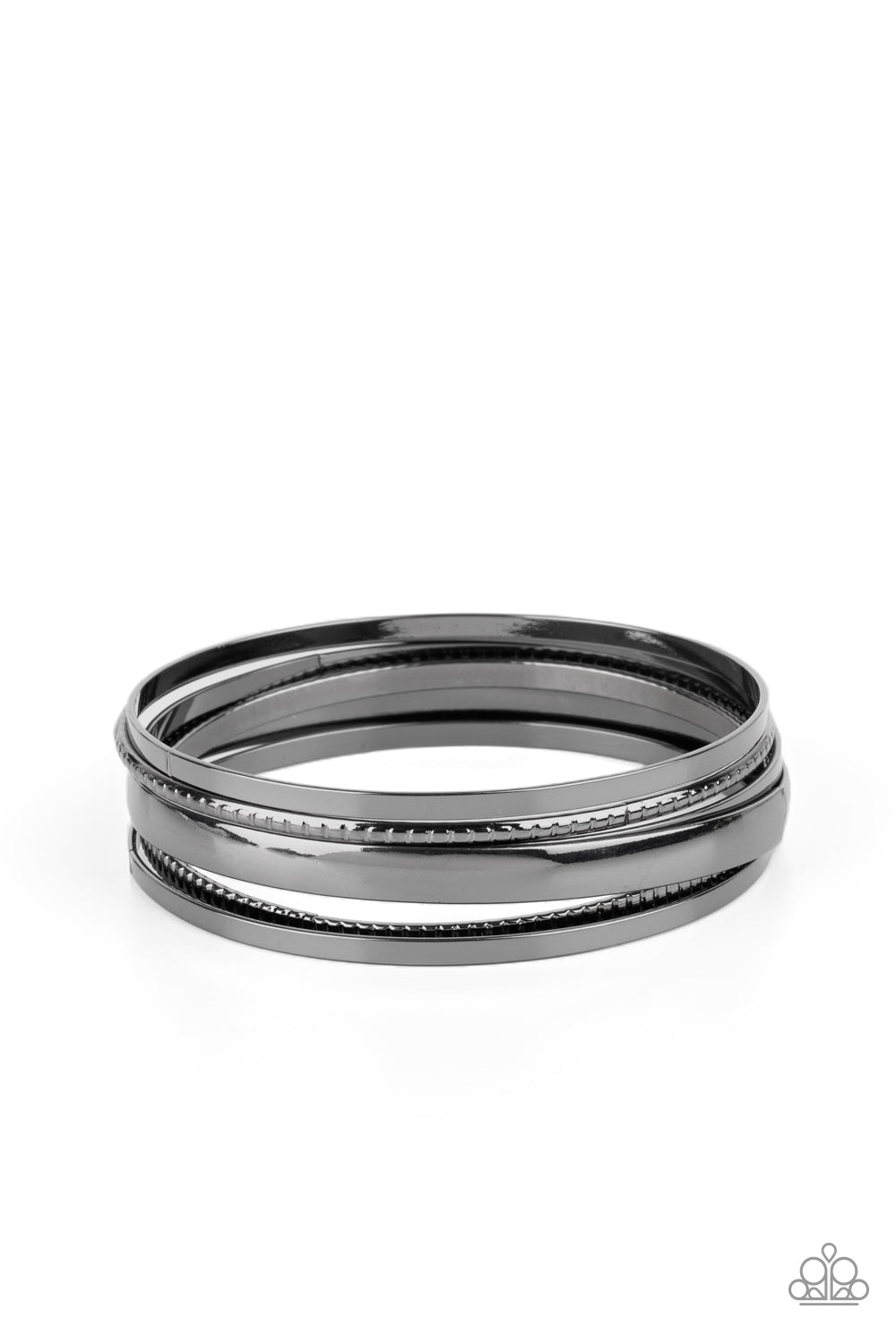 Gliding Gleam - Black bracelet A051