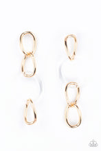 Load image into Gallery viewer, Talk In Circles - Gold earring 746
