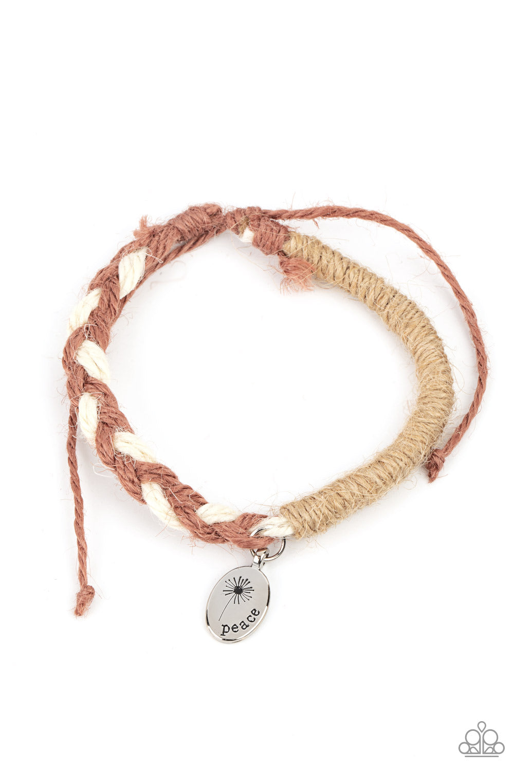 Perpetually Peaceful - Brown bracelet B056