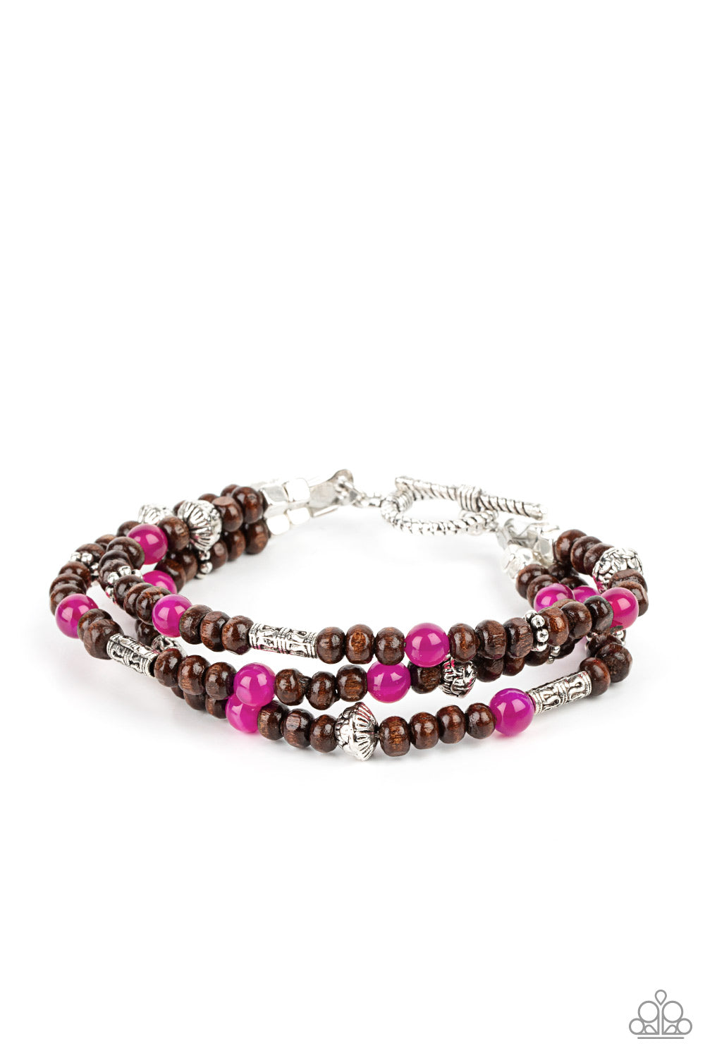 Woodsy Walkabout - Pink bracelet 2223