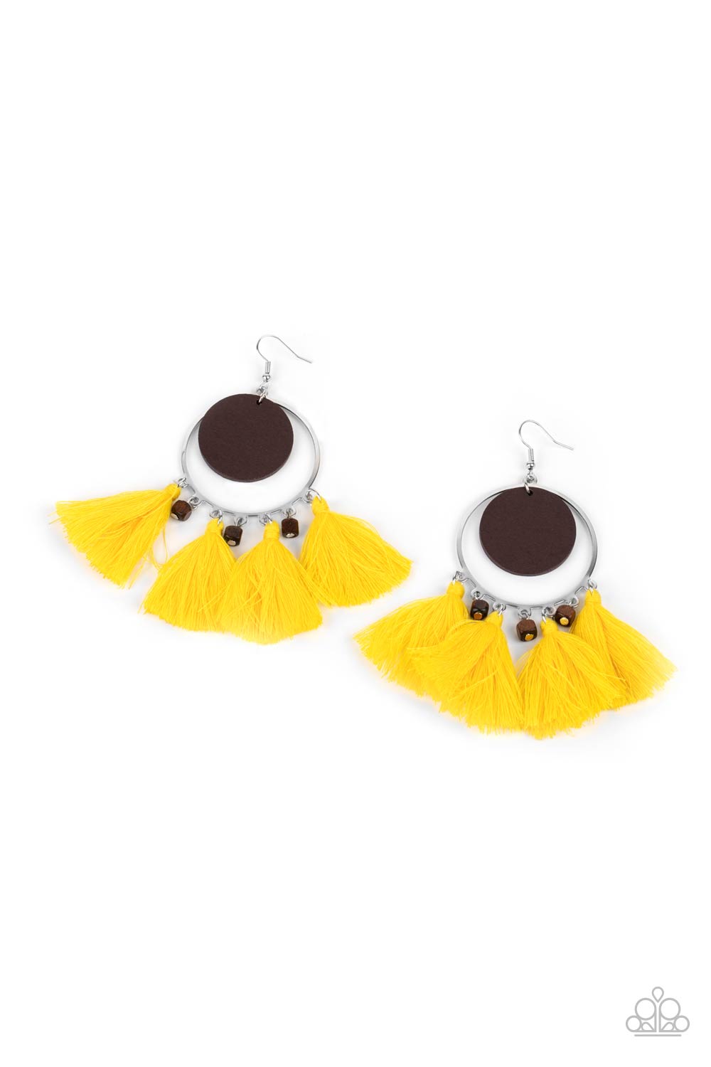 Yacht Bait - Yellow earring B120