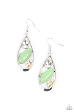 Load image into Gallery viewer, Harmonious Harbors - Green earring 2177
