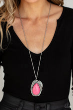 Load image into Gallery viewer, Tropical Mirage - Pink necklace B032
