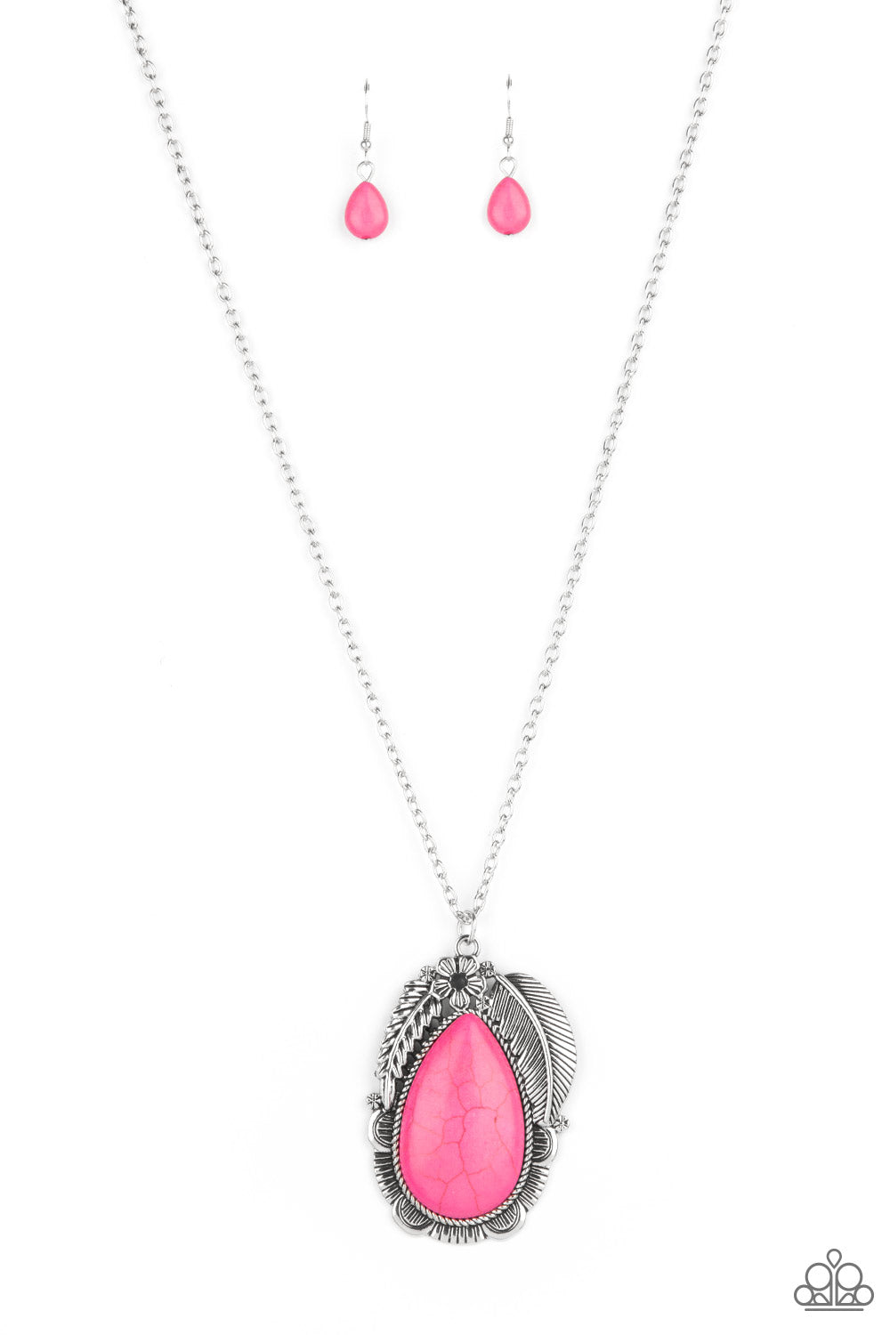 Tropical Mirage - Pink necklace B032