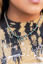 Load image into Gallery viewer, Luck Of The West - Blue necklace A052
