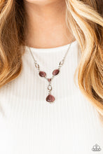 Load image into Gallery viewer, Ritzy Refinement - Purple necklace B084
