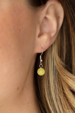 Load image into Gallery viewer, Ritzy Refinement - Yellow necklace C002
