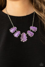 Load image into Gallery viewer, Newport Princess - Purple necklace 1633
